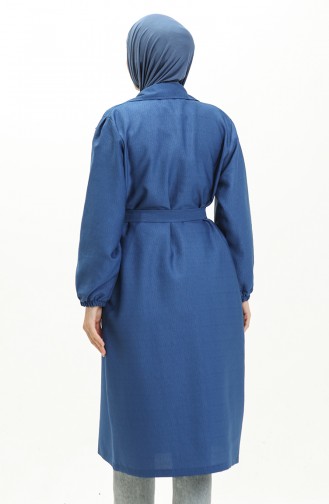 Trenchcoat Met Riem 24K9095-04 Indigo 24K9095-04