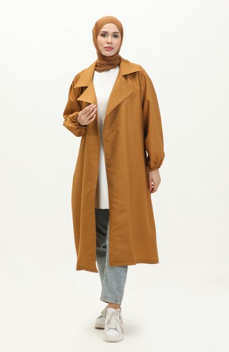 Trenchcoat Met Riem 24K9095-05 Mosterd 24K9095-05