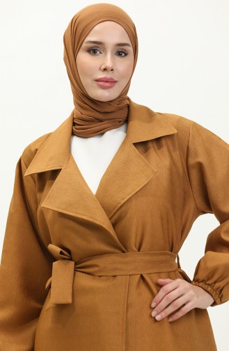 Trenchcoat Mit Gürtel 24K9095-05 Senf 24K9095-05