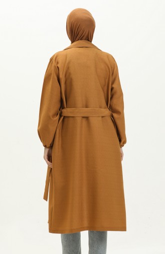 Trenchcoat Met Riem 24K9095-05 Mosterd 24K9095-05