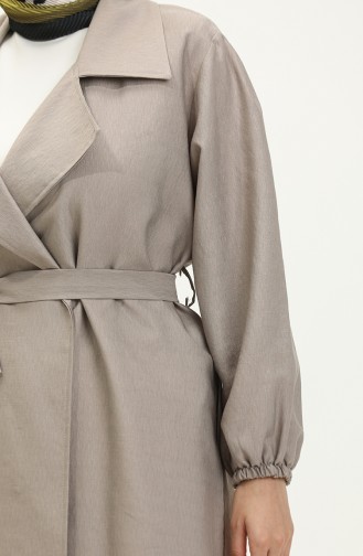 Trenchcoat Met Riem 24K9095-06 Mink 24K9095-06