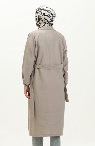 Trenchcoat Met Riem 24K9095-06 Mink 24K9095-06