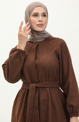 Belted Cachet Cape 5547-03 Brown 5547-03