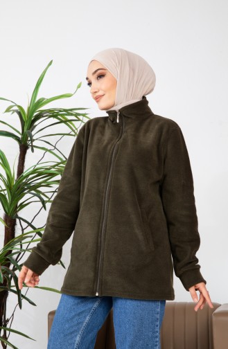 Winterfleecejas 00020-03 Kaki 00020-03