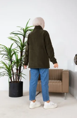 Winterfleecejas 00020-03 Kaki 00020-03