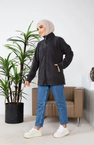 Winter Fleece Coat 00020-05 Smoke Colored 00020-05