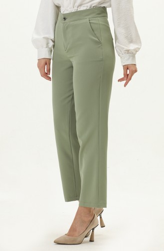 Pantalon Classique Avec Poches 2010-01 Vert 2010-01