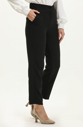 Pantalon Classique Avec Poches 2010-03 Noir 2010-03