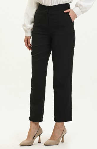 Pantalon Classique Avec Poches 2010-03 Noir 2010-03