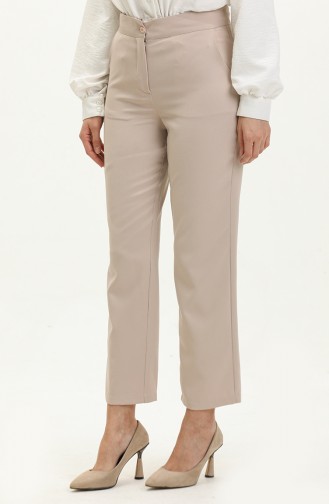 Pantalon Classique Avec Poches 2010-04 Beige 2010-04