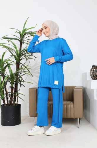 Kaşkorse Tunik Pantolon İkili Takım 20039-01 Saks