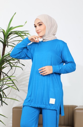 Kaşkorse Tunik Pantolon İkili Takım 20039-01 Saks