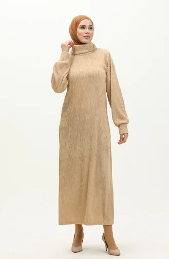Robe Droite 0196-04 Beige 0196-04