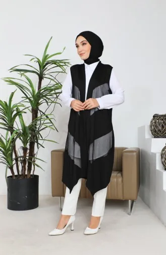 سترة بدون أكمام خيطان 5092-01 أسود 5092-01