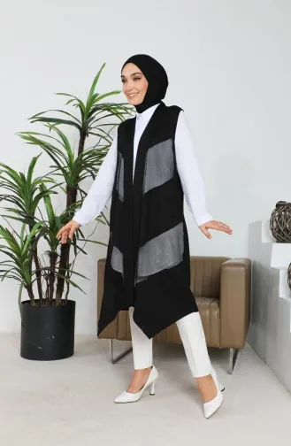 سترة بدون أكمام خيطان 5092-01 أسود 5092-01