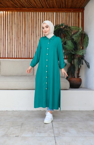 Viscose Tuniek 2018A-01 Groen 2018A-01