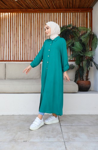 Viscose Tunic 2018A-01 Green 2018A-01