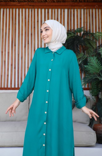 Viscose Tunic 2018A-01 Green 2018A-01