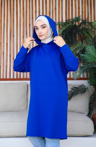 Hooded Seasonal Plain Tunic 8655-03 Saks 8655-03