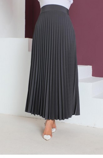 Pleated Skirt Gray 5054NRS.GRI