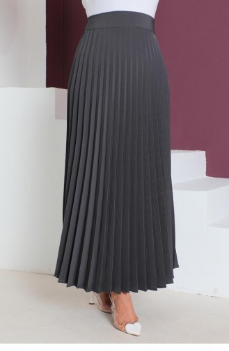 Pleated Skirt Gray 5054NRS.GRI