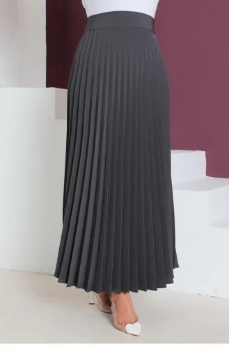 Pleated Skirt Gray 5054NRS.GRI
