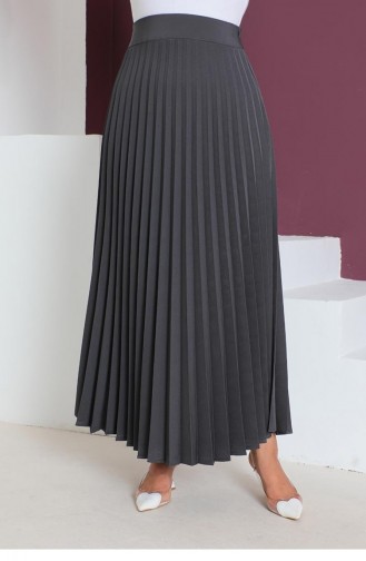 Pleated Skirt Gray 5054NRS.GRI