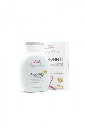 Kapalı Saçlar Için Bakım Şampuanı – Termal Su Ve Humik Asit İçerikli, 300 Ml 1001-01 Beyaz