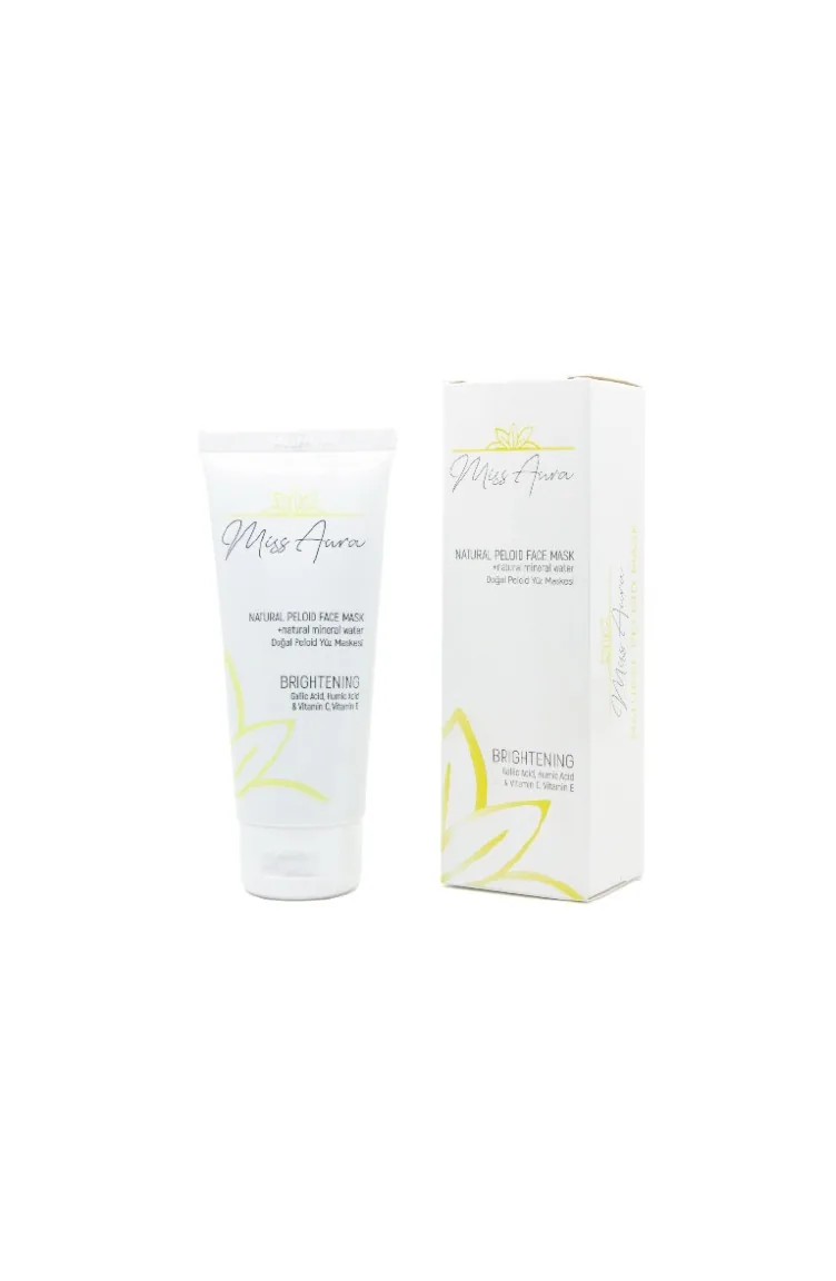 Natural Peloid Face Mask – Brightening Gallic Acid Humic Acid & Vitamin C Vitamin E 150 Ml 1001-01 White 1001-01