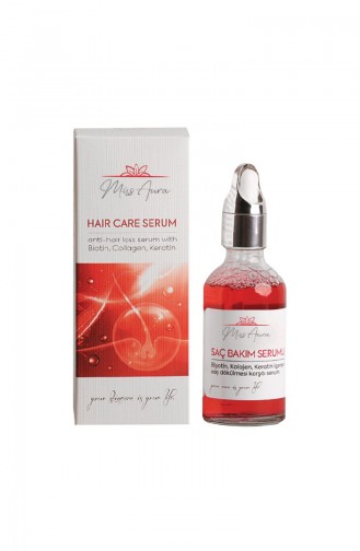 Hair Care Serum – Anti-Hair Loss Containing Biotin Collagen Keratin 50 Ml 1005-01 White 1005-01