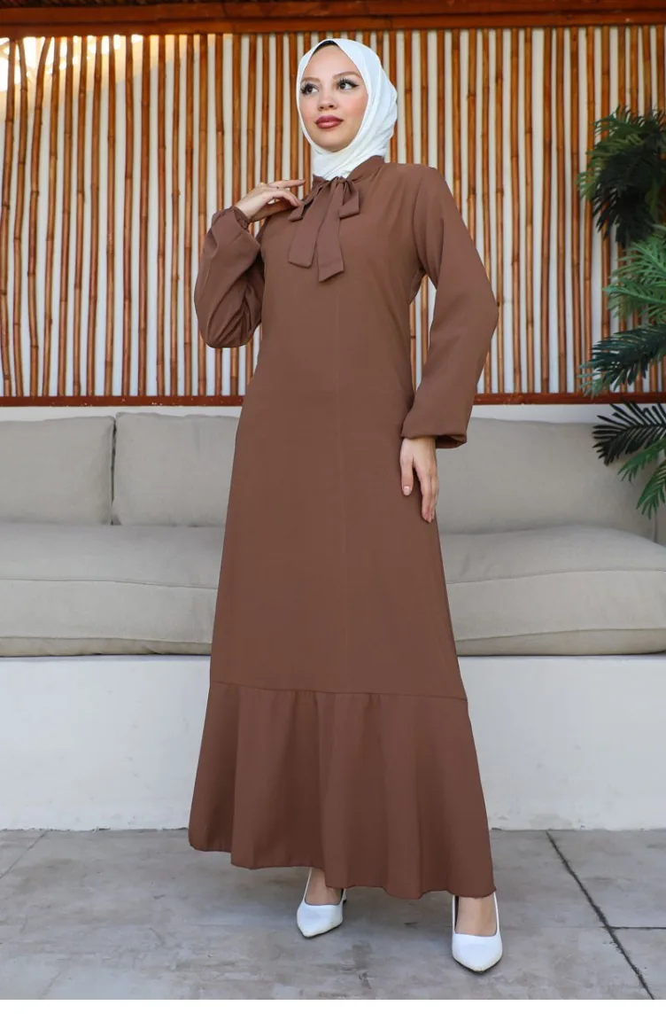 Hijab-Modellkleid Braun 0294SGS.KHV
