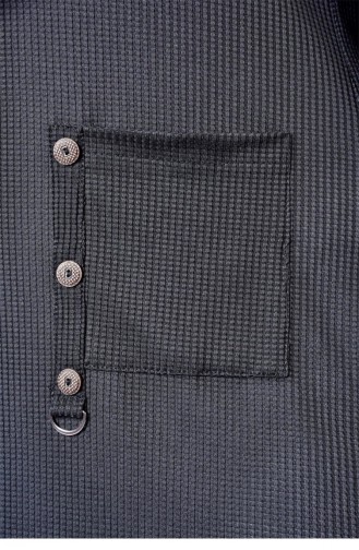 Cardigan Nid D`abeille à Boucle Métallique Grande Taille Pour Femme 151