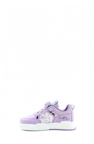 Unisex Kids Sneaker Shoes 598Xca039 Lilac 598XCA039.Lila