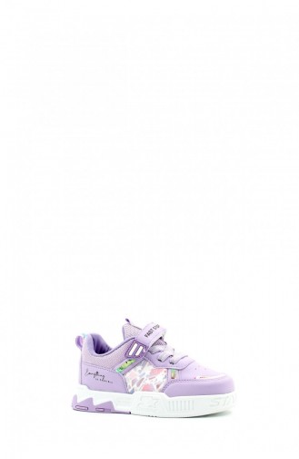 Unisex Kids Sneaker Shoes 598Xca039 Lilac 598XCA039.Lila