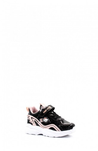 Unisex Çocuk Sneaker Ayakkabı 615Xca1907 Sıyah Pudra