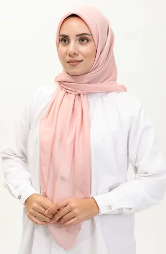 Plain Plus Size Scarf BVL-A07 Peach 07