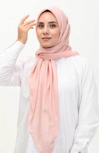 Plain Plus Size Scarf BVL-A07 Peach 07