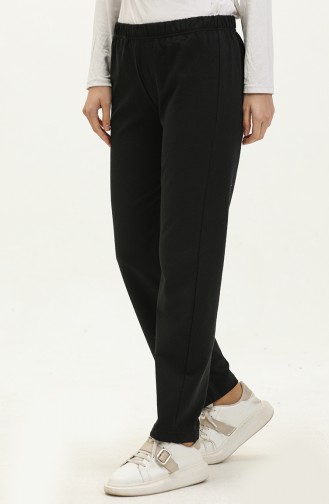 Pantalon De Jogging Deux Fils 23004-01 Noir 23004-01