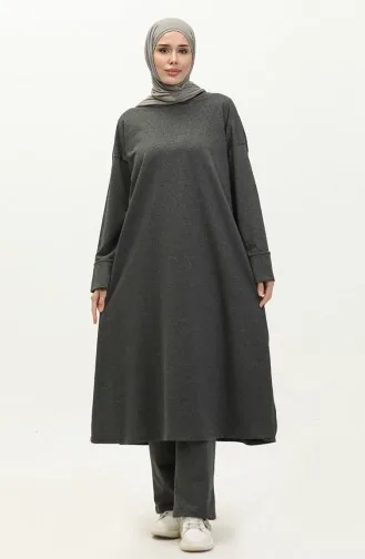 İki İplik Eşofman Takım 3040-08 Füme 3040-08