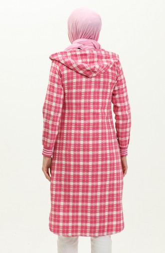 Chanel-cape Met Knopen Roze 19159 14895