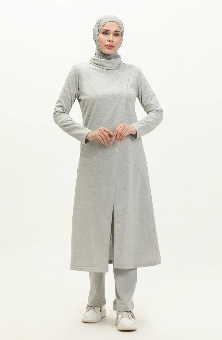 طقم رياضي طويل  3043-03 رمادي 3043-03
