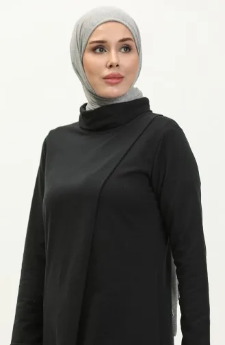 طقم رياضي طويل 3043-04 أسود 3043-04