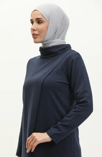 طقم رياضي طويل 3043-07 كحلي 3043-07