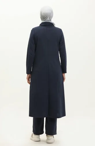 طقم رياضي طويل 3043-07 كحلي 3043-07