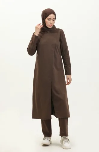 طقم رياضي طويل 3043-11 بني 3043-11