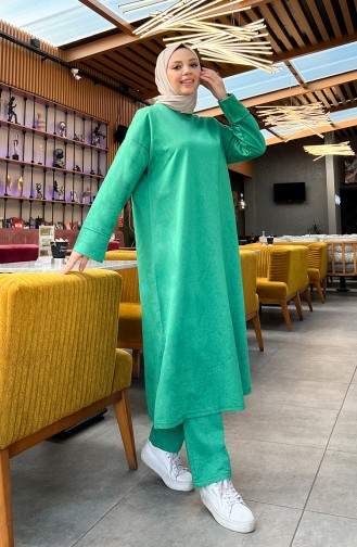 Two Thread Tracksuit Set 3040-03 Green 3040-03