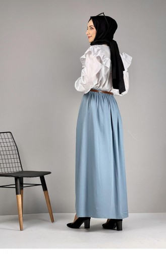 Belted Skirt Indigo 5222NRS.ING