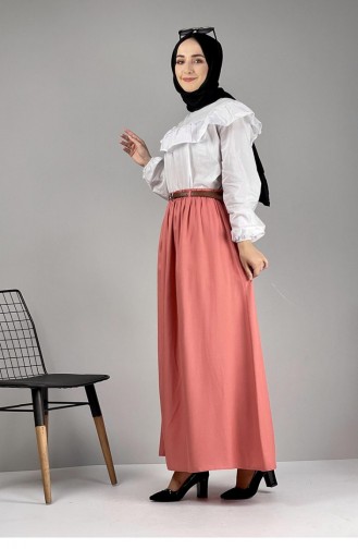 تنورة بحزام زهرة الرمان 5222NRS.NNC