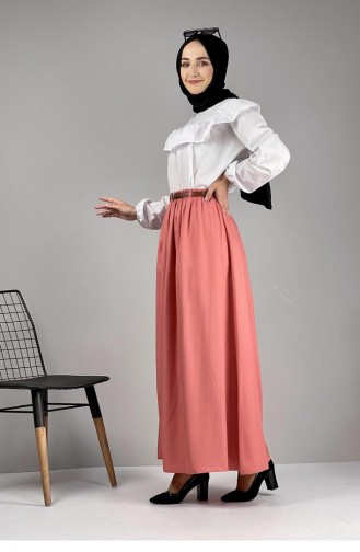 تنورة بحزام زهرة الرمان 5222NRS.NNC