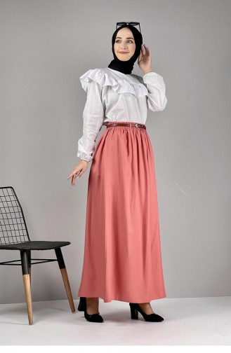 تنورة بحزام زهرة الرمان 5222NRS.NNC